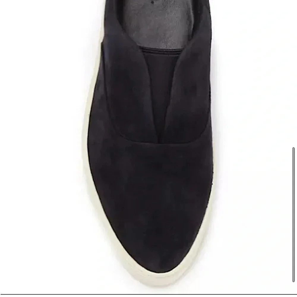 Vince black suede